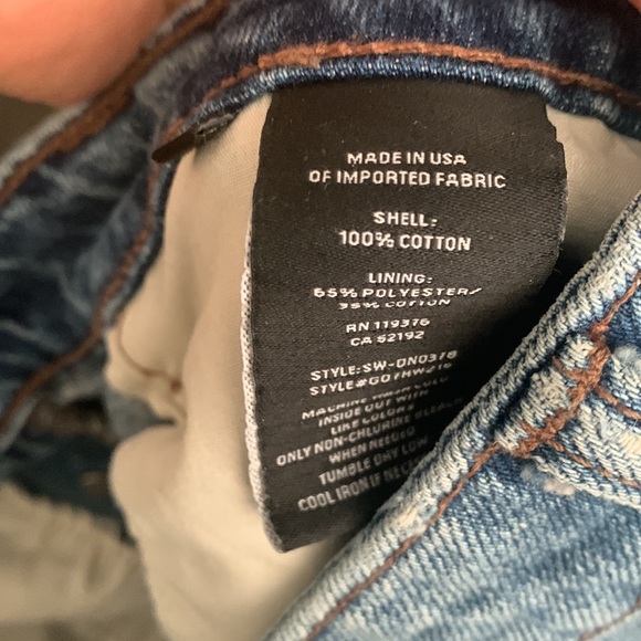 Helmet Lang High Rise Crop Slim - Picture 9 of 9